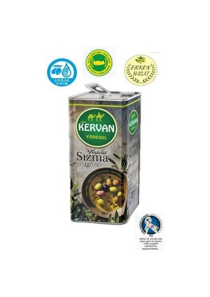 Yöresel Naturel 5 Lt Zeytinyağı