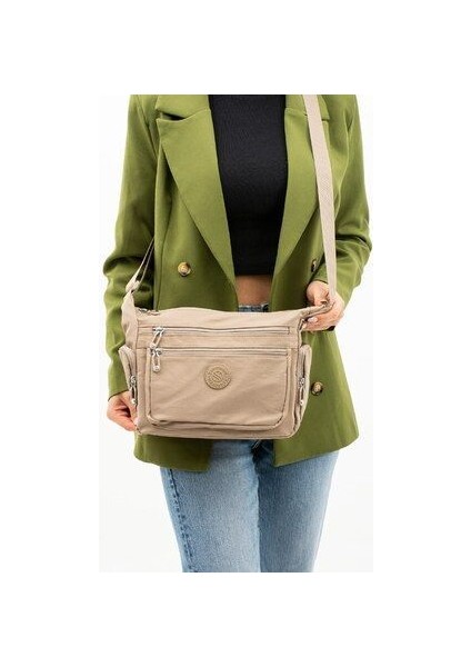 Eflanmoda Sanmorris Çok Bölmeli Saten Kumaştan Çantası modelleri