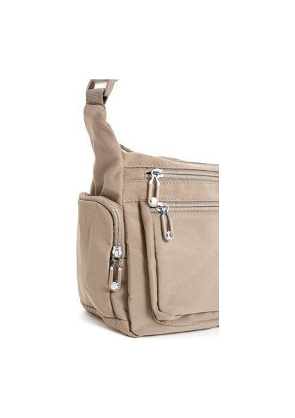 Eflanmoda Sanmorris Çok Bölmeli Saten Kumaştan Çantası indirimleri