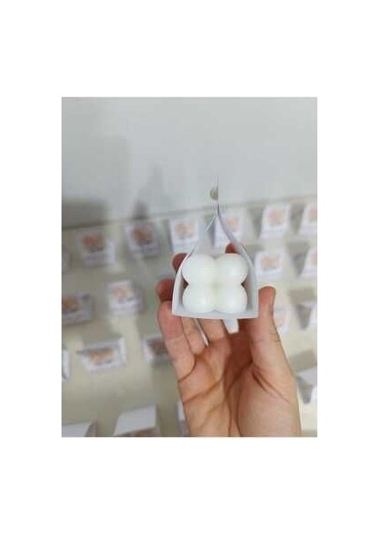 Bebek Hediyesi Mevlit Doğum Günü Karton Içerisinde Mini Bubble Mum 10 Adet