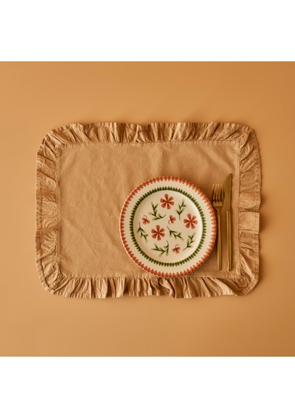 Pamuk Elegance Amerikan Servis Bej (35 x 45 cm )
