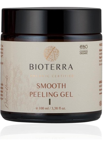 Organik Smooth Peeling Gel 100ML Pürüzsüzleştirici Peeling Jel