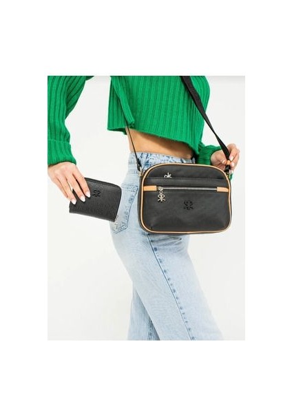 Polo Of Colors Siyah Çapraz Kullanıma Uygun Çanta ve Cüzdan fiyatları