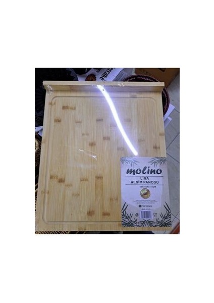 Tezgah Üstü Bambu Kesme Tahtası 45X38X4 fırsatları