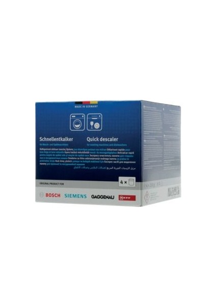 Hijyen Çamaşır ve Bulaşık Makineleri Için Kireç Çözücü (4'lü Ekonomik Paket) modelleri