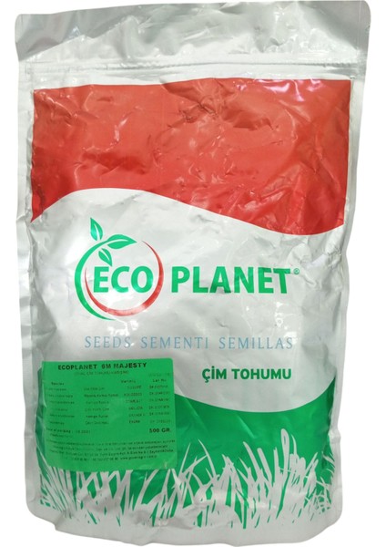 Çim Tohumu | Ecoplanet 6m Majesty - 500 gr