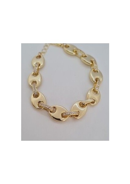 Gold Taş Detaylı Bileklik modelleri