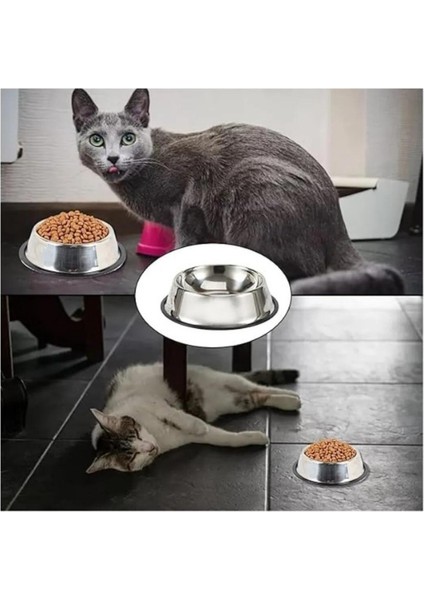 Kedi Oyun ve Çelik Mama Kabı,hazneli Kedi Kumu Küreği Seti 5 Li modelleri