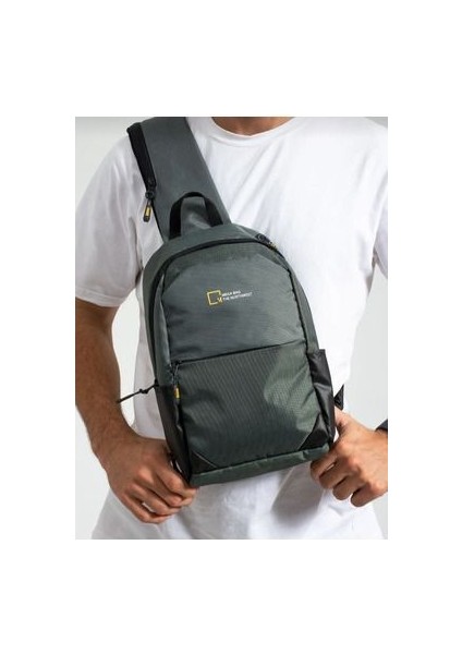 Gri Mega Çok Bölmeli Erkek Sırt Çantası