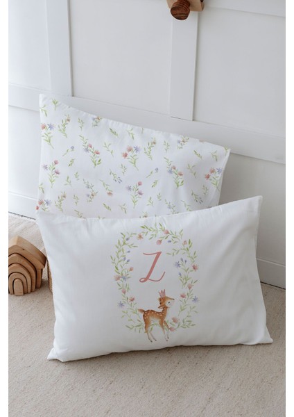 2'li Yastık Kılıfı (50X70) Little Deer Series - Z Harfi