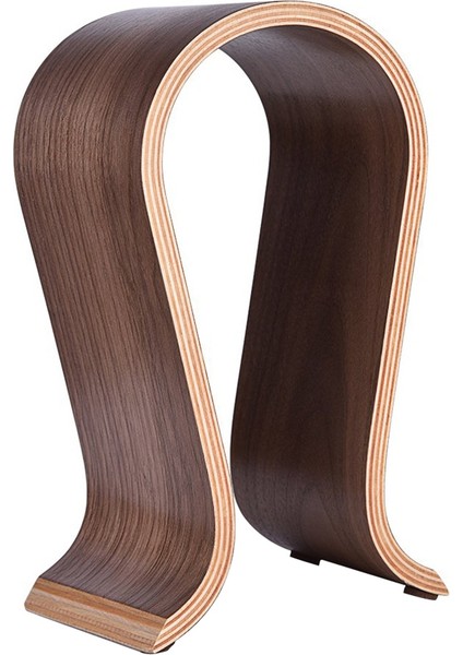 Şeklinde Kulaklık Standı, Ahşap Kulaklık Kulaklık Tutucu Askısı Masa Kulaklık Sergileme Raf Rafı, Kulak Üstü Kulaklıklar Için (Yurt Dışından)