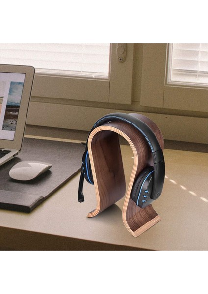 Şeklinde Kulaklık Standı, Ahşap Kulaklık Kulaklık Tutucu Askısı Masa Kulaklık Sergileme Raf Rafı, Kulak Üstü Kulaklıklar Için (Yurt Dışından) fiyatları