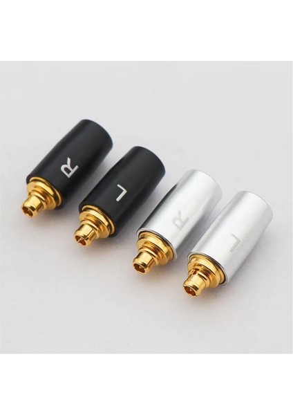 1 Çift Kulaklık Pin Fişi Kulaklık Jak Adaptörü Sennheiser IE300 IE900 Audio Technica N5005 Kulaklık Fişi Siyah (Yurt Dışından)