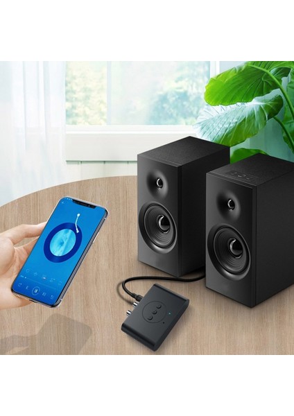 Bluetooth 5.0 Ses Alıcısı U Disk Rca 3.5mm Aux Jakı Stereo Kablosuz Adaptör Hoparlör Araba Ses Vericisi (Yurt Dışından)