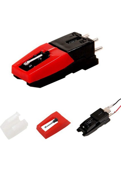 4 Adet Pikap Yedek Stylus Iğneler Pikap Lp Crosley Ion Jensen 1byone Fonograf Plak Çalar (Yurt Dışından)