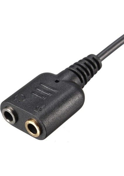 Kulaklık Adaptörü Rj9 Fişi Çift 3,5 mm Ses Soketi Soketi Fiş Rj9 Fiş Adaptörü Dönüştürücü Kablo Telefon Için (Yurt Dışından)