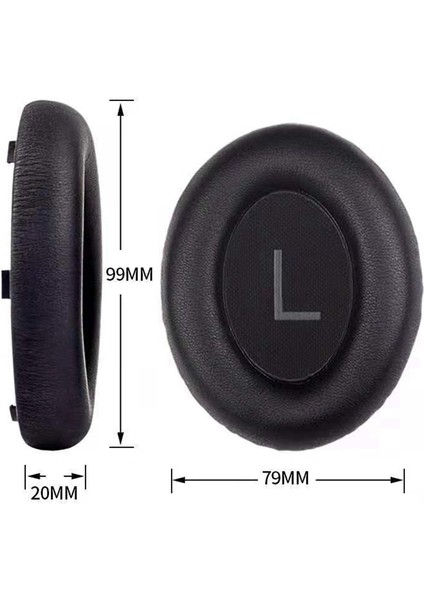 Bose 700 NC700 Kulaklıklar Için Yedek Kulak Pedleri Bellek Köpük Kulak Yastıkları Kulak Yastıkları Kulaklık Deri Kılıf Gri (Yurt Dışından) modelleri