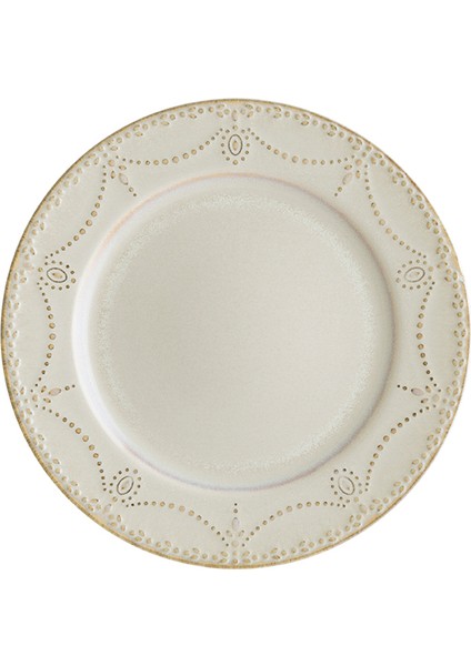 Sand Pearl Reaktif 6 Kişilik 18 Parça Porselen Yemek Seti