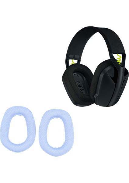 Logitech G435 Kulaklık Kulak Kapağı Kapağı Bluetooth G435 Kulak Yastıkları Taşınabilir Yedek Parçalar, Mavi (Yurt Dışından)