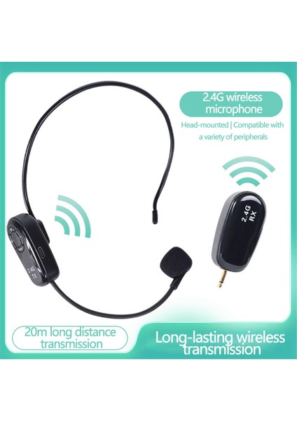 Evrensel 2.4g Kablosuz Kulaklık Arı Öğretim Amplifikatör Ses Kulak Asılı Kulaklık Mikrofon Mikrofon (Yurt Dışından) modelleri
