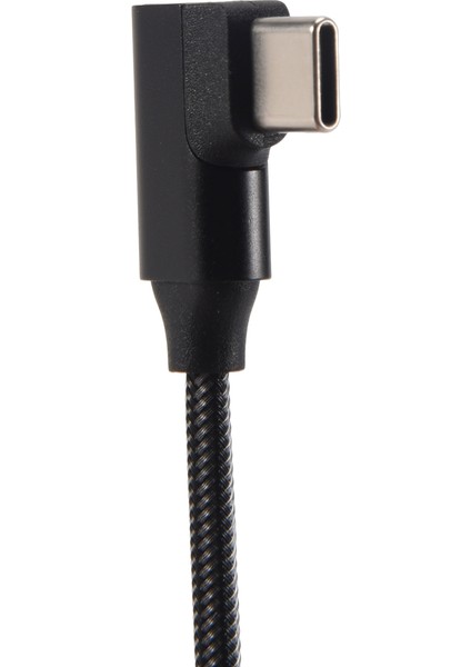 USB C - 3.5mm Kulaklık Adaptörü 90 Derece Tip C Taşınabilir Kulaklık Amplifikatörü Dac iPad Pro Huawei Samsung Galaxy Için (Yurt Dışından)