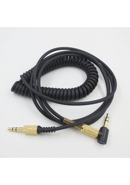 Marshall Major Iı 2 Monitör Bluetooth Kulaklık Için Bahar Ses Kablosu Kablosu Hattı (Mıc Olmadan) (Yurt Dışından)