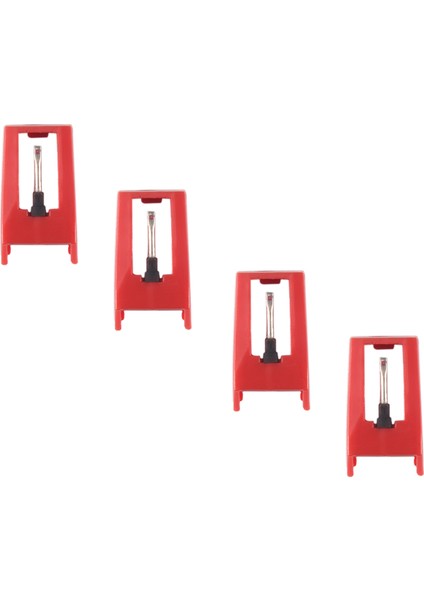 4 Adet Plak Çalar Iğneler, Evrensel Yedek Stylus Iğneler Vinil Plak Çalar Için Yedek Stylus Iğneler (Yurt Dışından)