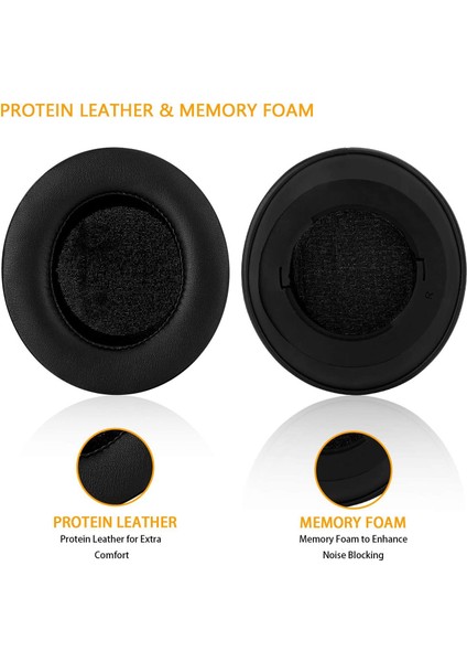 Yedek Kulak Yastıkları, Razer Kraken Pro V2 Için 2 Parça Bellek Köpük Kulak Yastık Seti Koruyucu Kapak - Oval Kulak Kulaklık (Yurt Dışından)