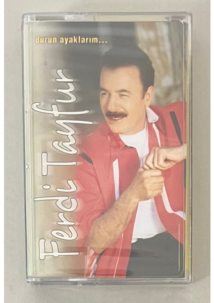Ferdi Tayfur Durun Ayaklarım Kaset (Jelatininde Sıfır Orjnal Dönem Baskı Kaset)