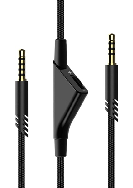 Yedek Kulaklık Kablosu 3.5mm Ses Kontrolü Aşınmaya Dayanıklı Oyun Kulaklığı Teli Astro A40TR/A40/A10 Kulaklıklar Için, Kasnak (Yurt Dışından) fiyatları