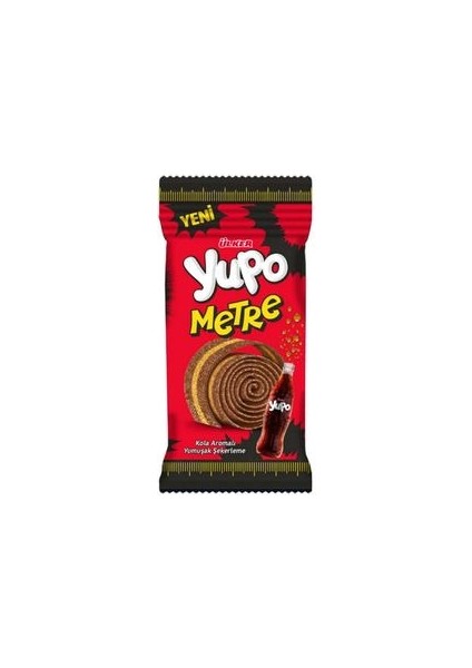 Yupo Metre Kolalı Yumuşak Şeker 50 G