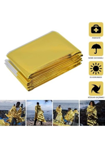 Acil Durumlar Için Termal Battaniye Vücut Isınızı Koruyun