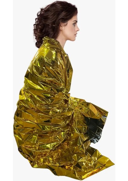 Acil Durumlar Için Termal Battaniye Vücut Isınızı Koruyun indirimleri