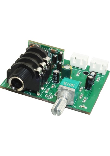 Dinamik Mikrofon Kapasitör Amplifikatör Ön Amplifikatör Mikrofon Alıcısı Küçük Sinyal Amplifikasyon Devre Modülü 6.5mm Arayüz (Yurt Dışından)