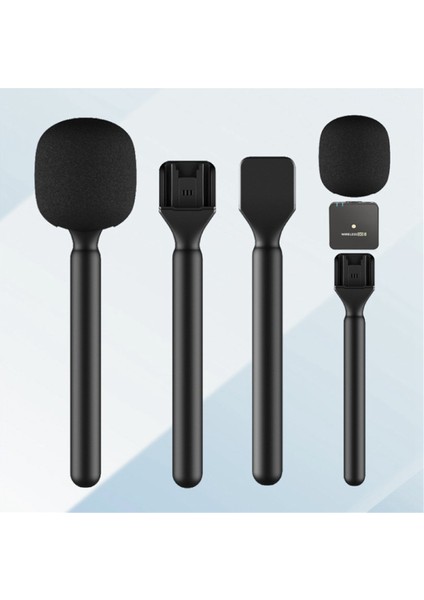 1set Röportaj Mikrofon Kolu Adaptörü Mikrofon El Adaptörü Rode Wireless Go/goıı/djı Mic/relacart/kablosuz Mikrofon Için (Yurt Dışından)