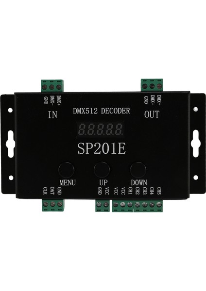 SP201E DMX512 WS2812B WS2811 Dmx'ten Spı Denetleyici Kod Çözücüye, Çoklu Ic'leri Destekleyin (Yurt Dışından)