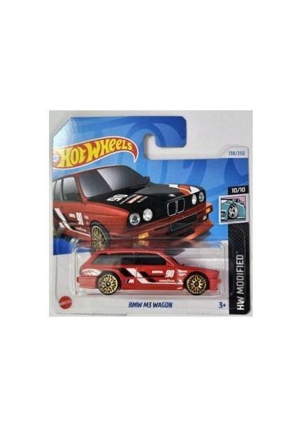 Tekli Araba Bmw M3 Wagon Kırmızı