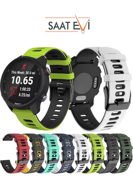 Huawei Watch Gt Gt2 Gt3 Gt4 Gt5-Xiaomi Redmi Watch 5 Active-Lite Uyumlu 22MM Silikon Saat Kordonu Kayışı A5622MM