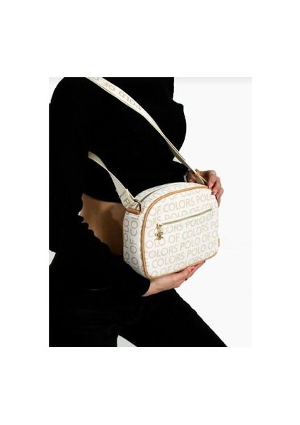 Polo Of Colors Beyaz Camel Çapraz Kullanıma Uygun Omuz Çantası modelleri