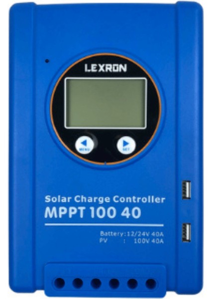 40 Ah Amper Mppt Solar Şarj Kontrol Cihazı