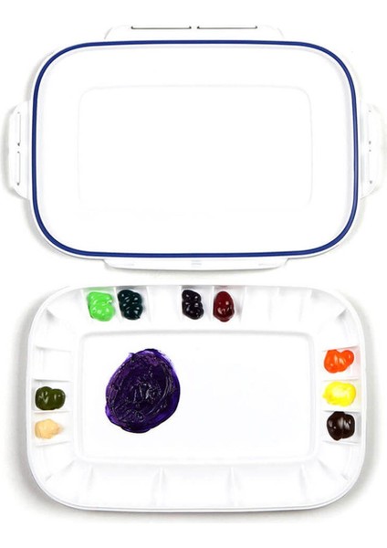 Mijello Artelier Airtigh Kapaklı Dikdörtgen Palet 24 MAP-3025