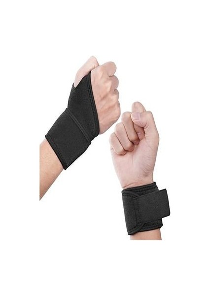 El Bilek Ateli El Bileği Ağrısı Için Bandaj Fitness Spor Bilek Bandajı