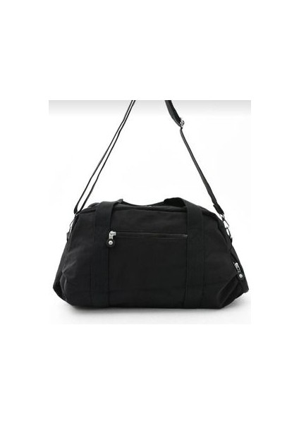 Eflanmoda Sanmorris Krinkır Kumaştan Siyah Seyahat El ve Omuz Çantası modelleri