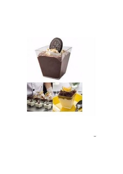 Sunum Kasesi Magnolya Dondurma Puding Tatlı Meze Salata Cup Kabı Sert Plastik Mika Kase 20 Li fiyatları