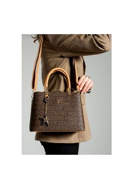 Polo Of Colors Kahverengi El ve Omuz Çantası 21*29 Ebat