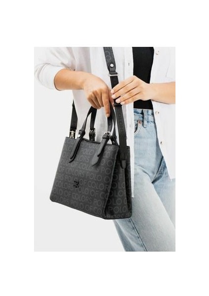 Polo Of Colors Siyah El ve Omuz Çantası Ölçüler 22 x 27