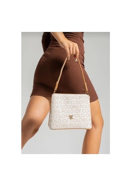 Polo Of Colors Krem Kamel Çapraz Kullanıma Uygun Omuz Çantası 19*23 Ebat modelleri