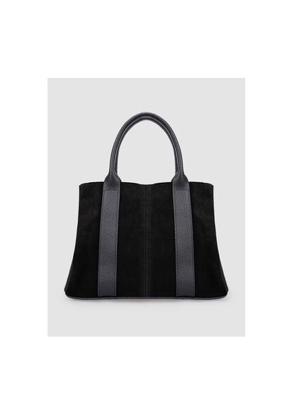 Suet Deri Yavru Çantalı Kadın El Omuz Çapraz Çanta