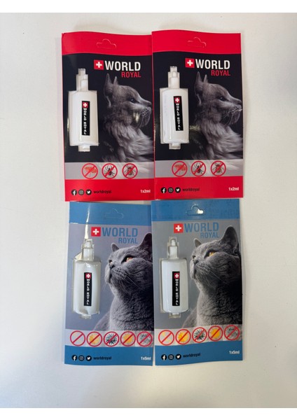 Kedi Iç ve Dış Paraz.t Etkılı Damla Avantajlı Paket