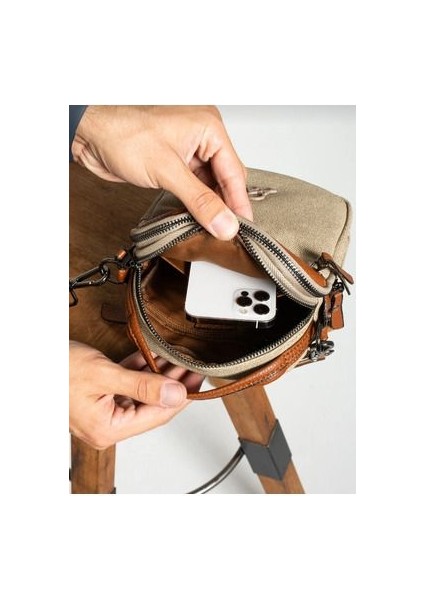 Mega Polo Kahverengi Erkek El ve Omuz Çantası modelleri